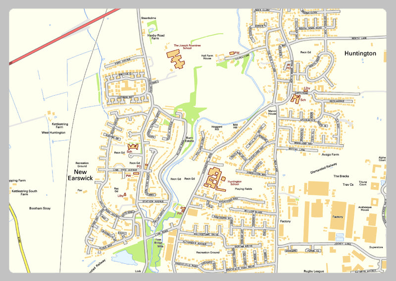 York Street Map