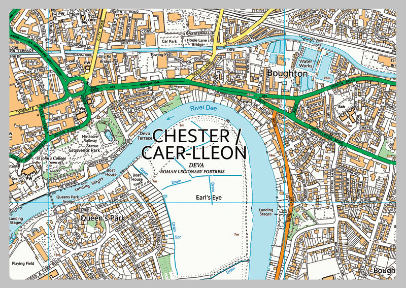 Chester Street Map