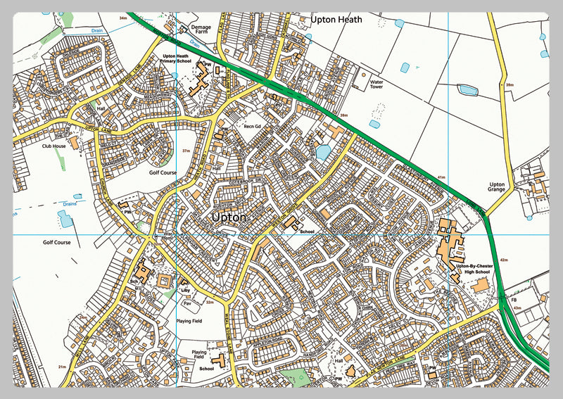 Chester Street Map