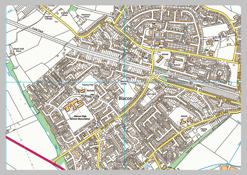 Chester Street Map