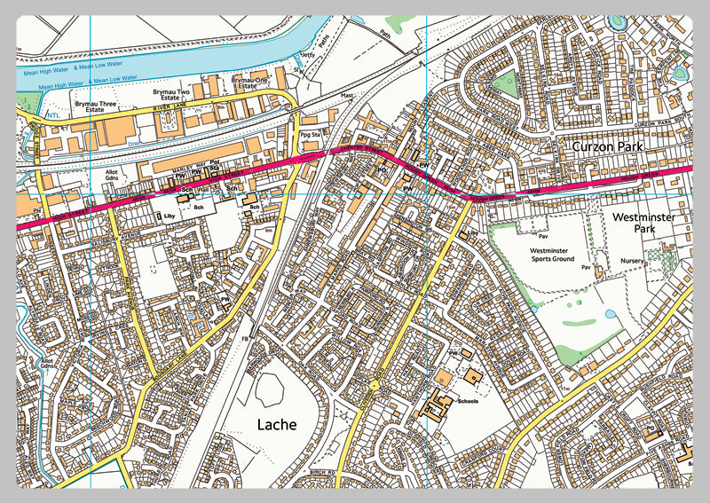 Chester Street Map