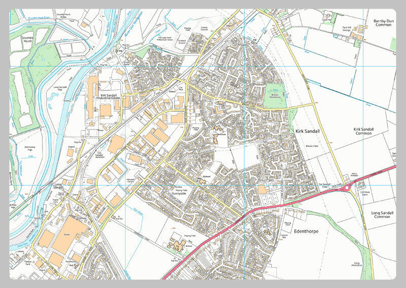 Doncaster Street Map