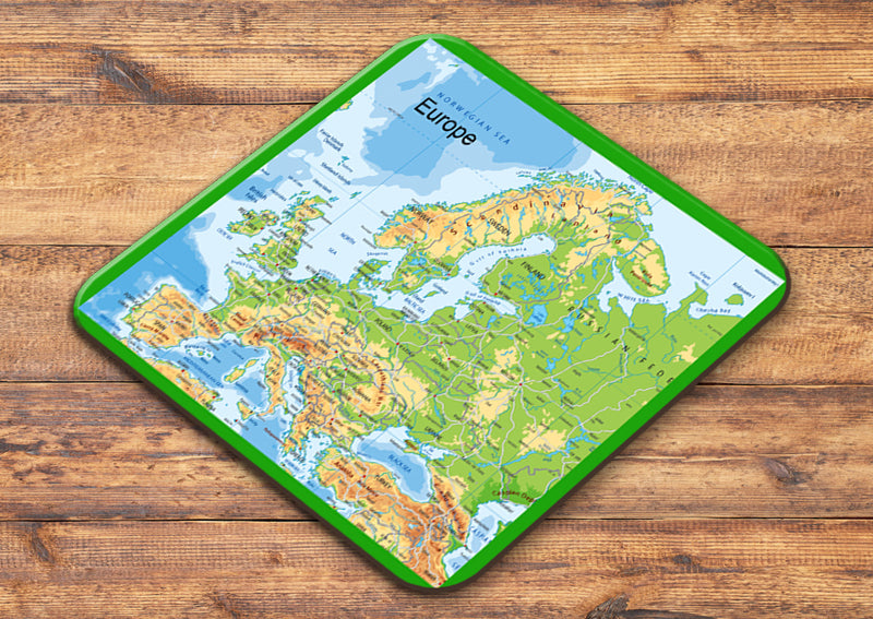 Europe Map Placemat