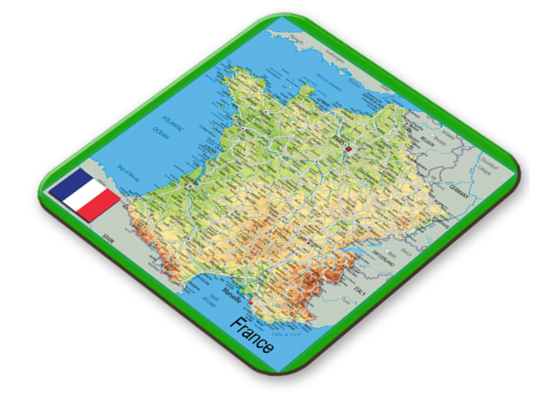 France Map Placemat