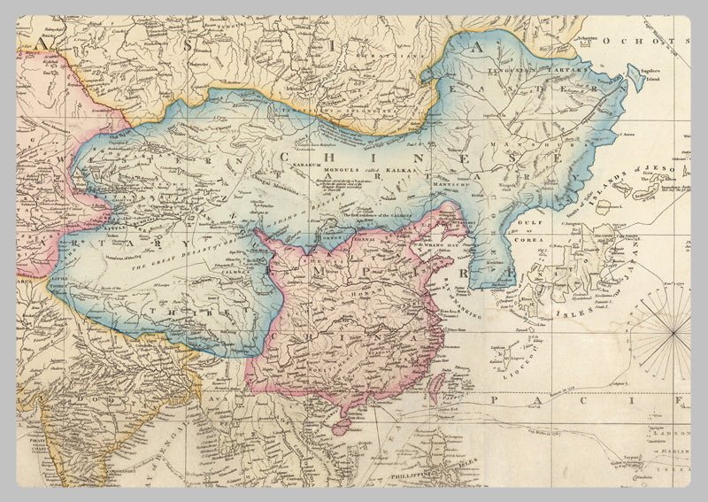 1768 - World Map by James Cook