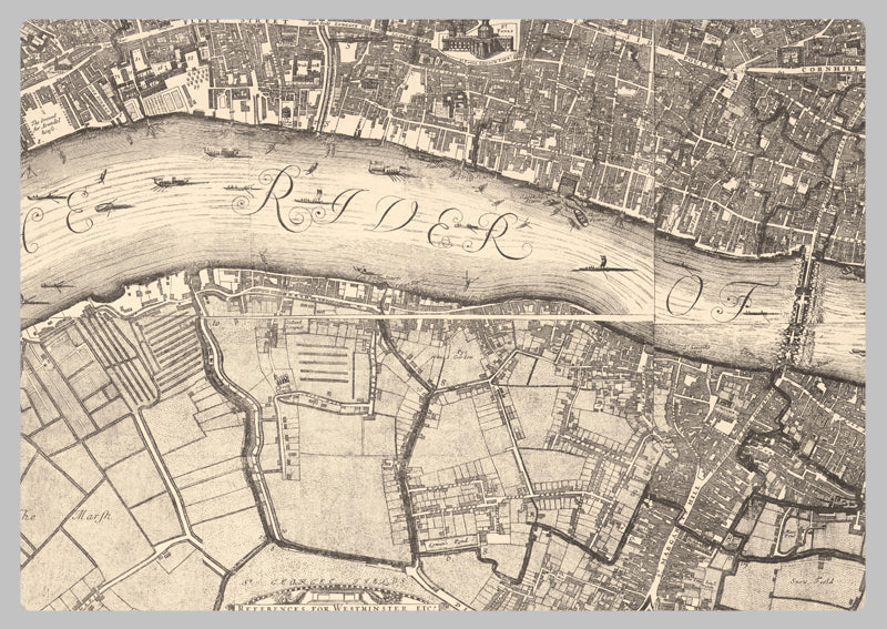 1682 - Morgan's Map of the Whole of London