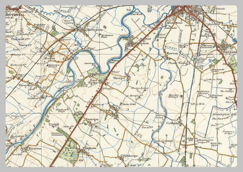 1920 Collection - Nottingham Ordnance Survey Map