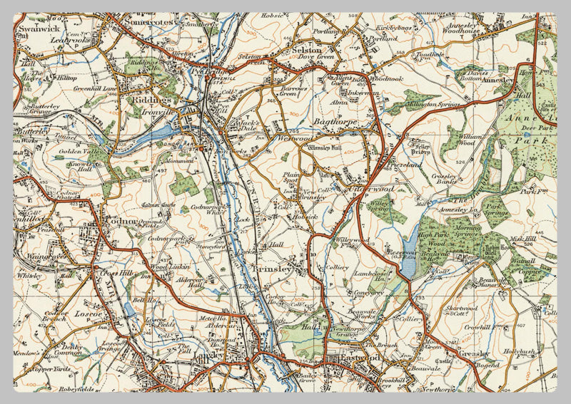 1920 Collection - Nottingham Ordnance Survey Map