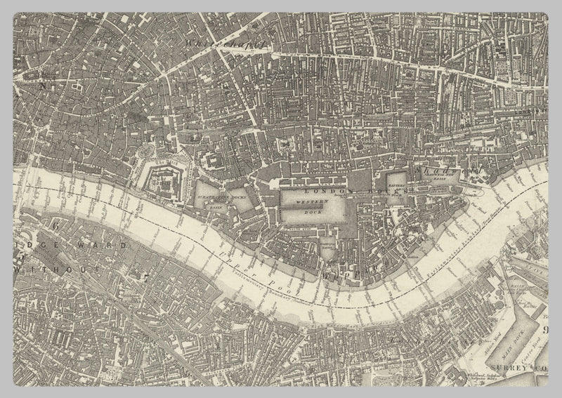 1872 South East London Ordnance Survey Map