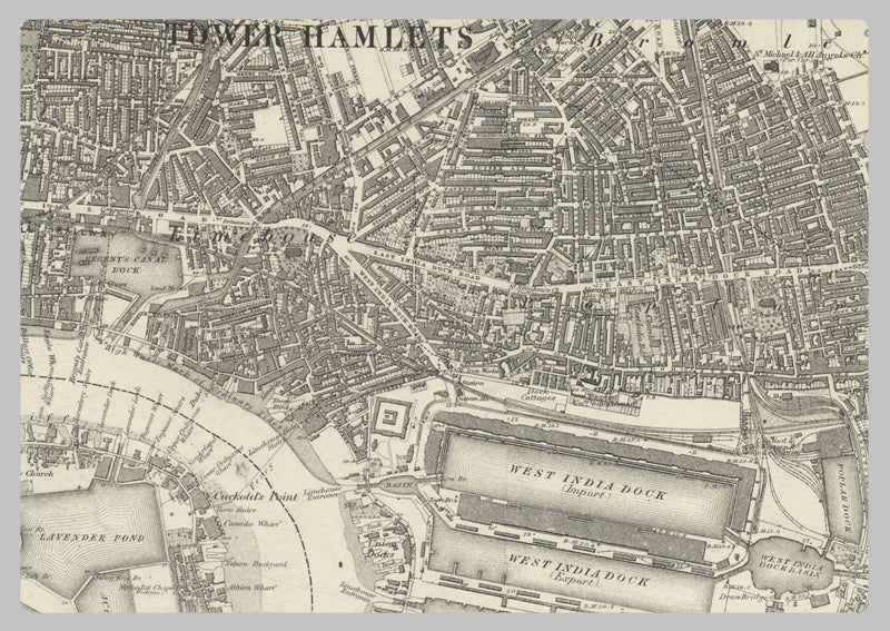 1872 South East London Ordnance Survey Map