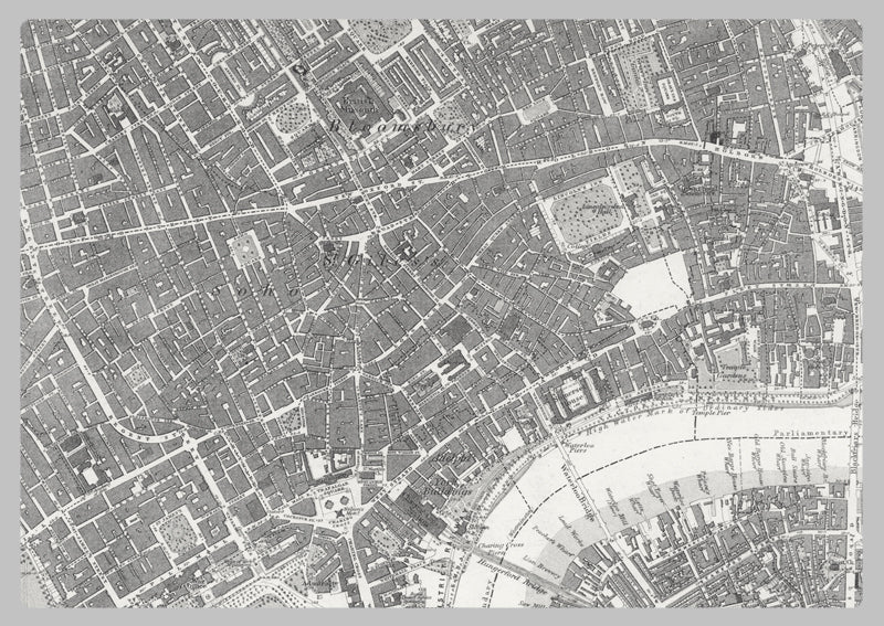 1872 Ordnance Survey Map of Southwest London