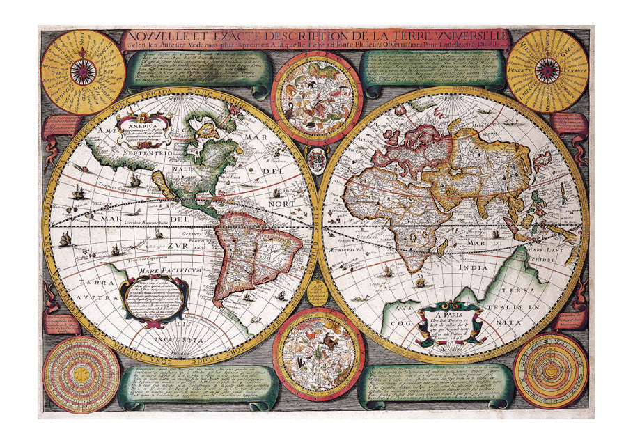 1646 - World Map by Jean Boisseau