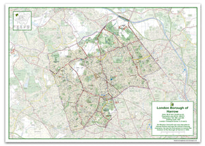 Harrow London Borough Map– I Love Maps