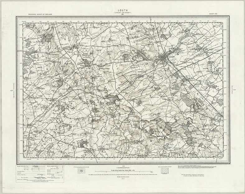 1890 Collection - Louth (Great Crimsby) Ordnance Survey Map