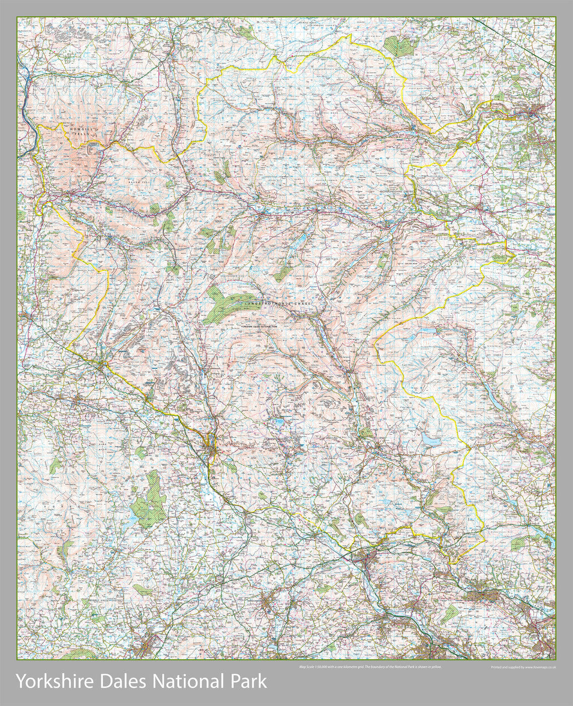 Yorkshire Dales National Park I Love Maps