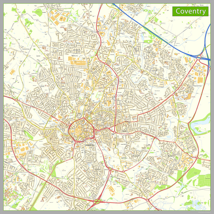 Coventry Street Map