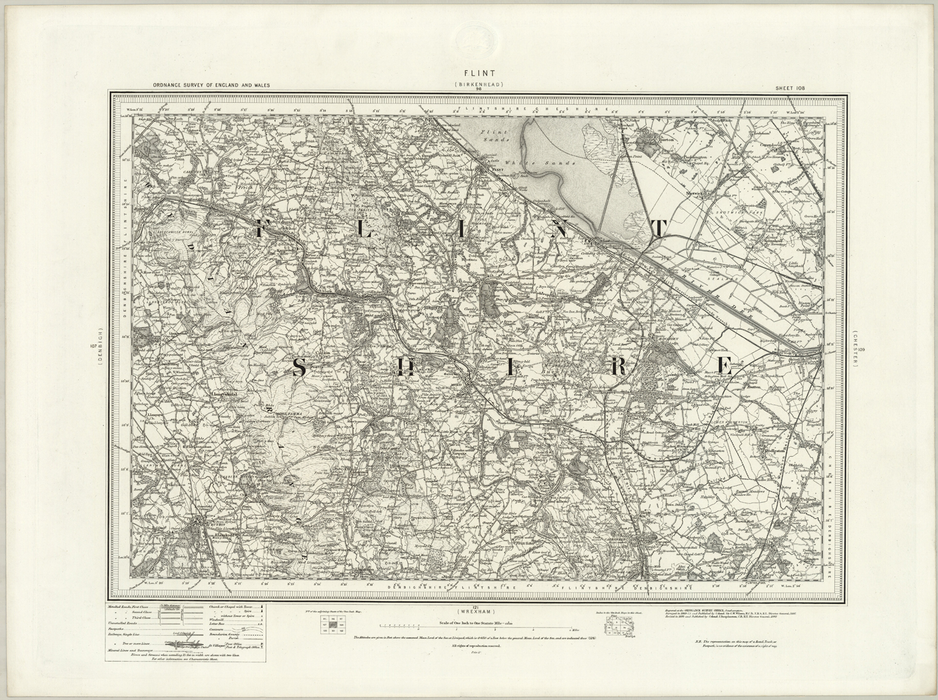 1890 Collection - Birkenhead Ordnance Survey Map