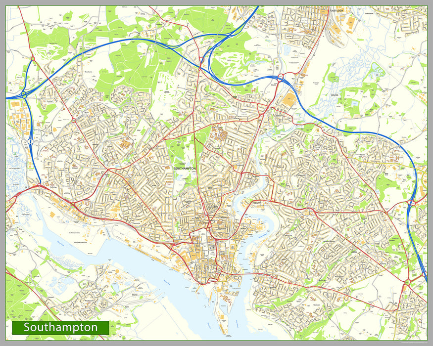 Southampton Street Map