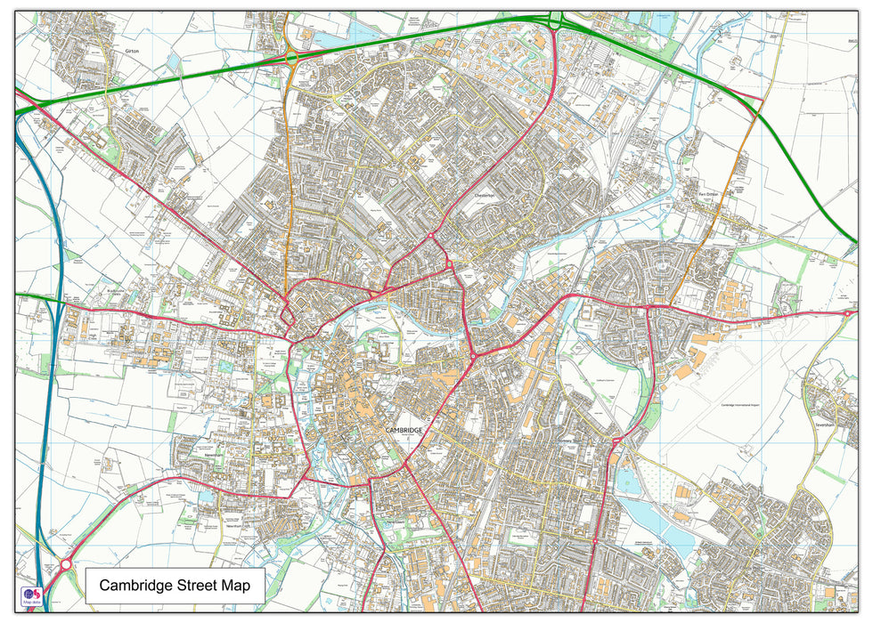 Cambridge Street Map