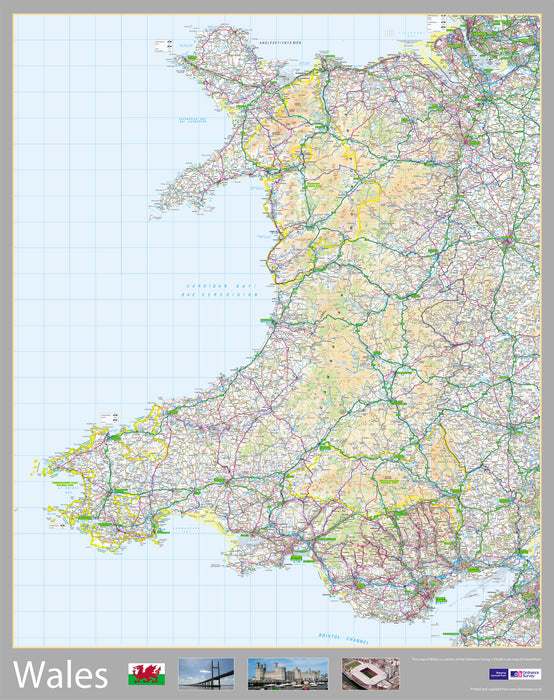 Wales Map