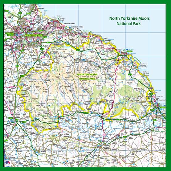 North Yorkshire National Park Placemat