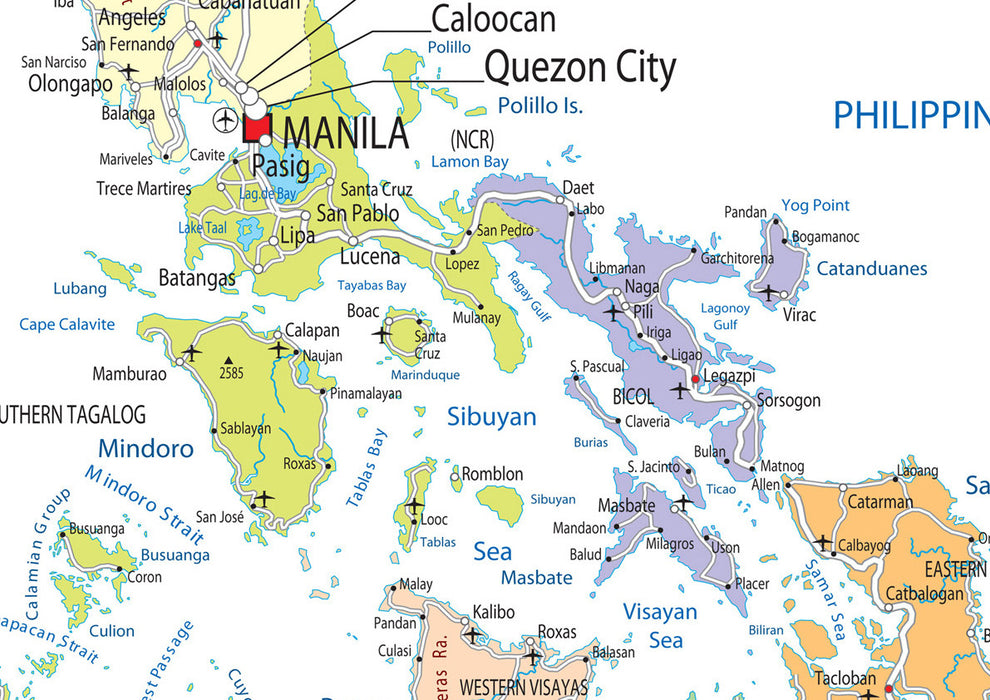 Philippines Political Map