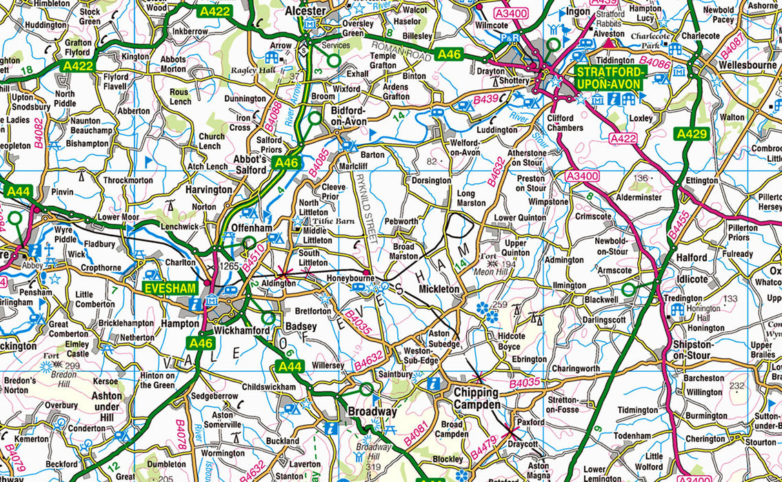 The South East Map
