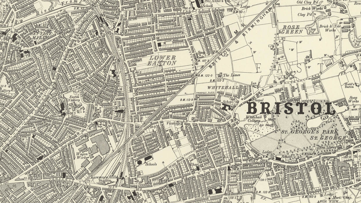 Bristol 1904 Map