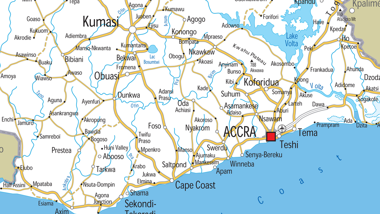 Ghana Road Map