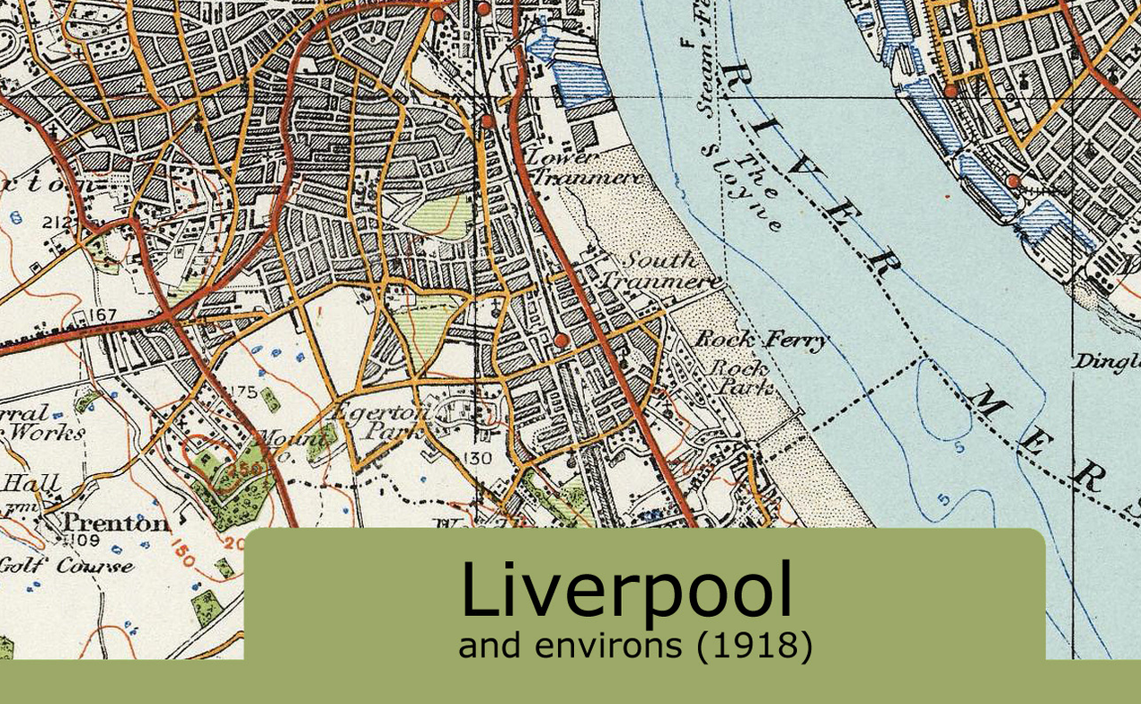 Liverpool and Environs Ordnance Survey Map 1920– I Love Maps