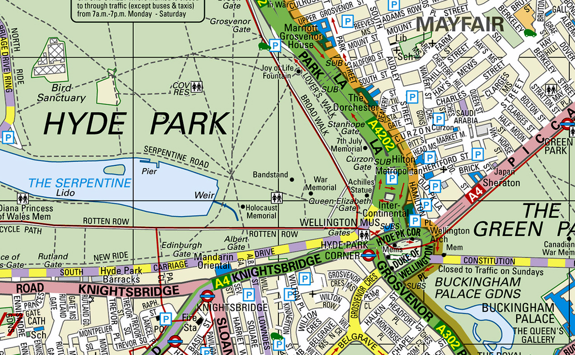 Discover London Illustrated Map
