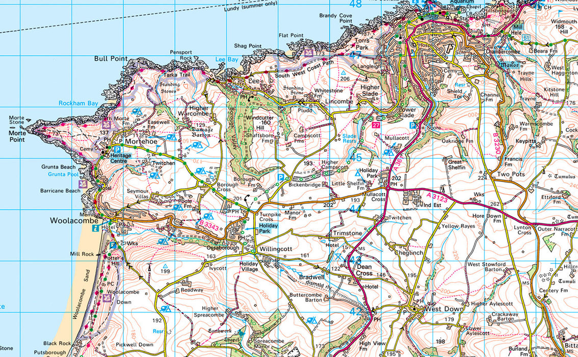 Exmoor Map