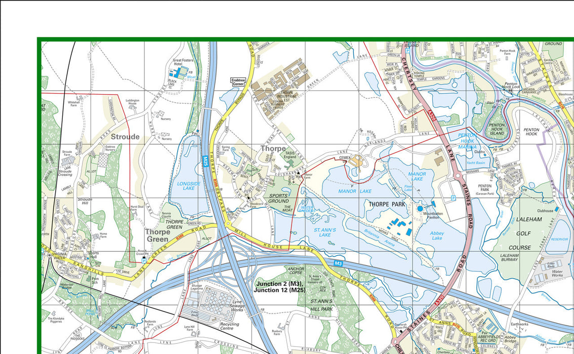 Sheet 7. London South West Street Map