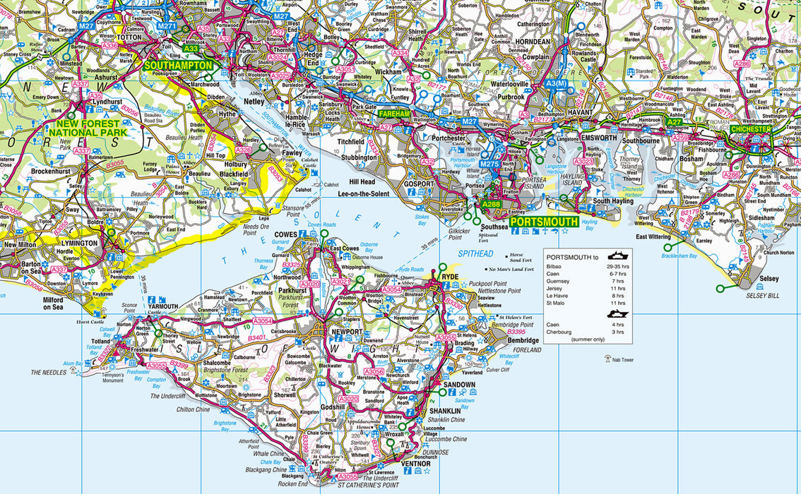 The South East Map