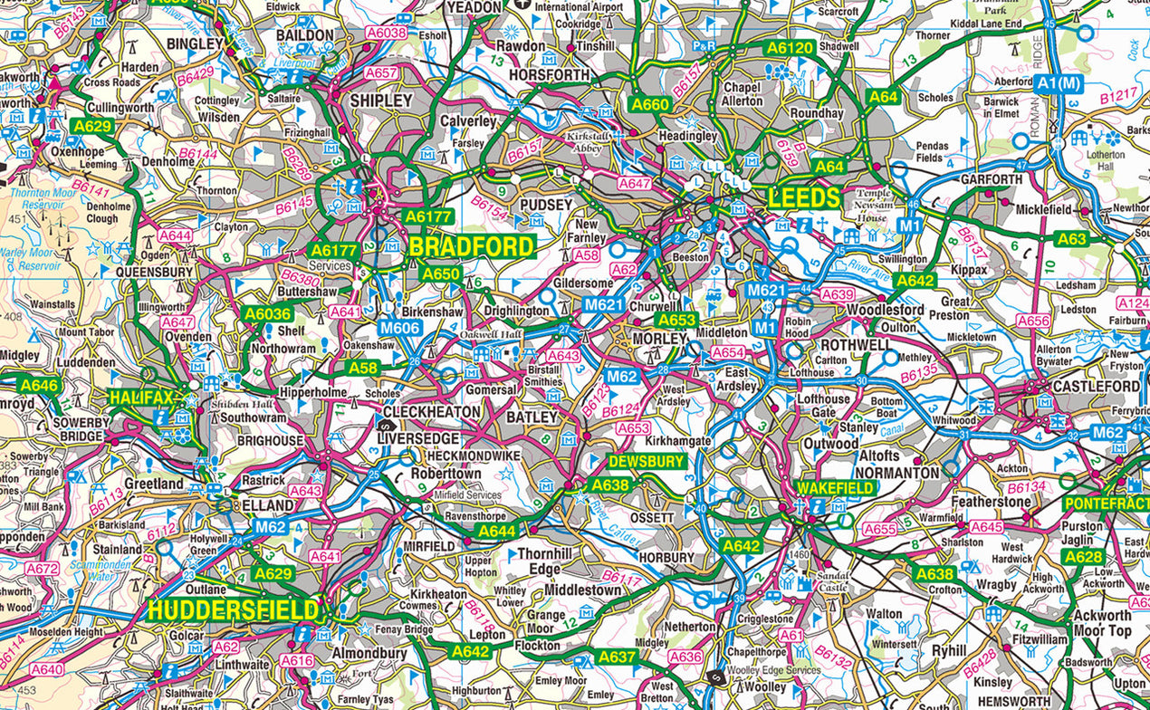 Midlands Network Map The Midlands Map– I Love Maps