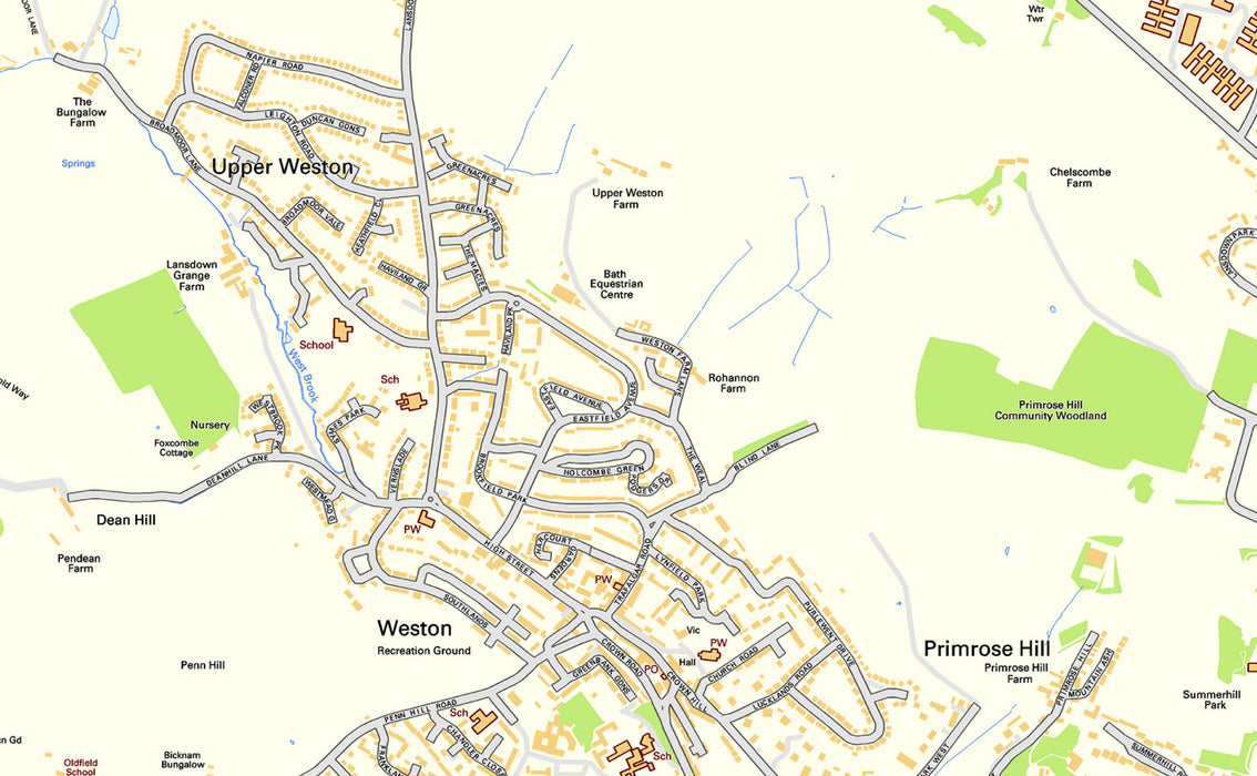 Bath Street Map