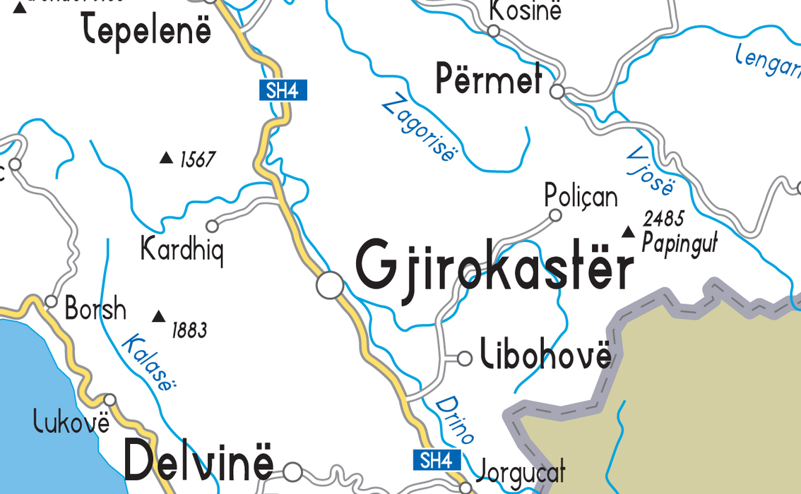 Albania Road Map