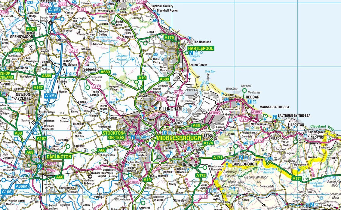 The North East Map