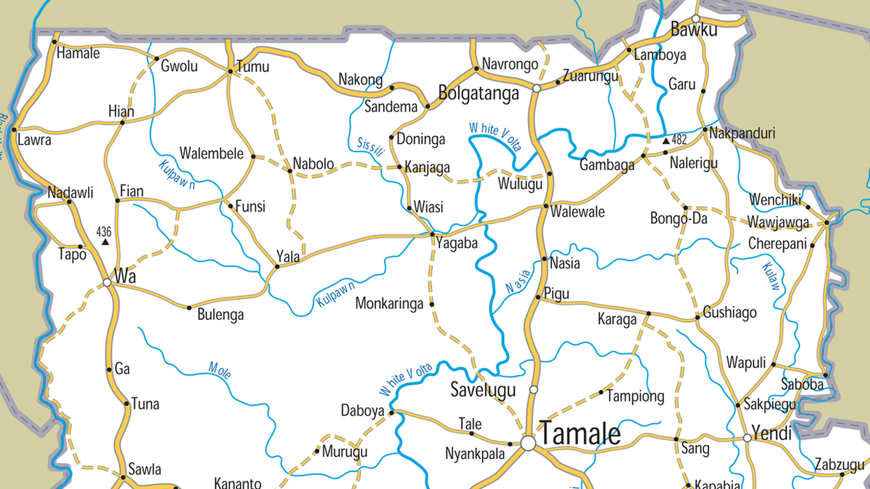 Ghana Road Map
