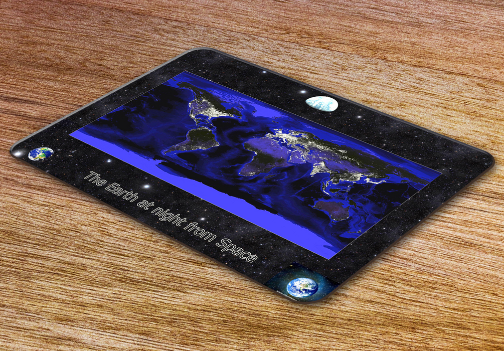 World From Space Placemat
