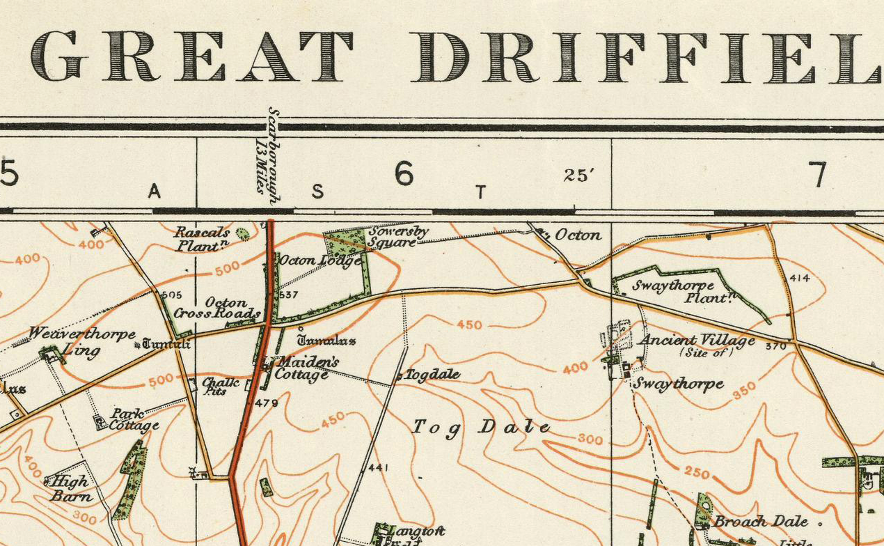Great Driffield & Bridlington - Ordnance Survey of England and Wales 1 ...