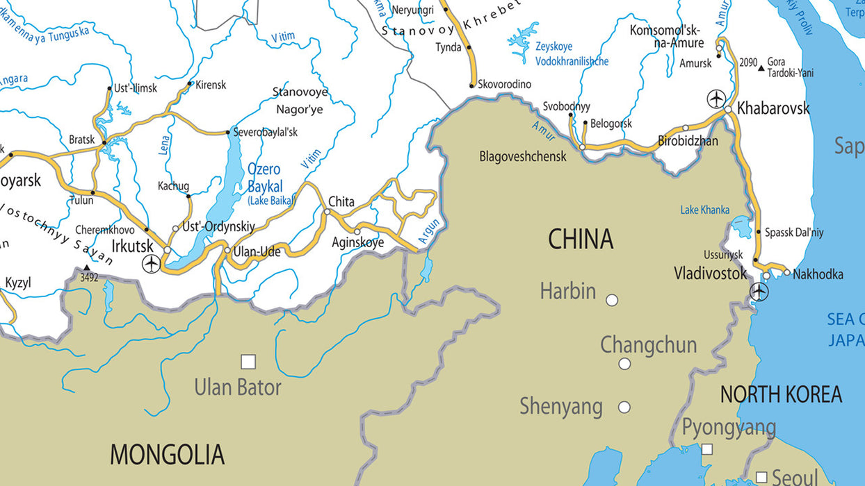 Russia Road Map