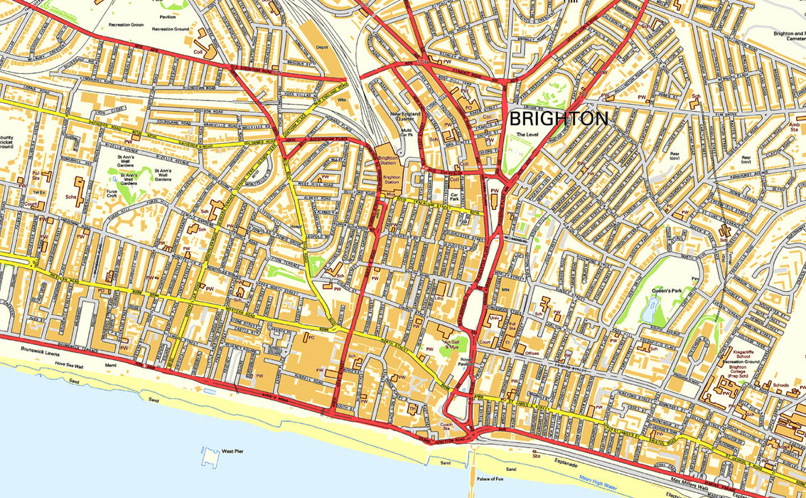Brighton Street Map