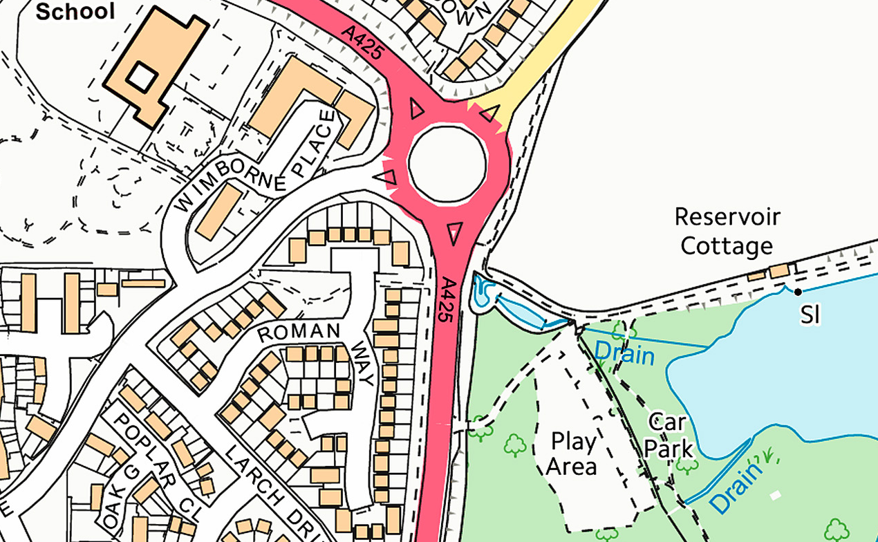 Daventry Street Map I Love Maps