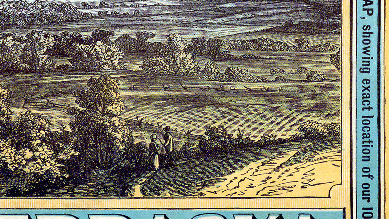 Iowa & Nebraska - Land for Sale Poster