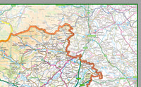 Powys County Map– I Love Maps