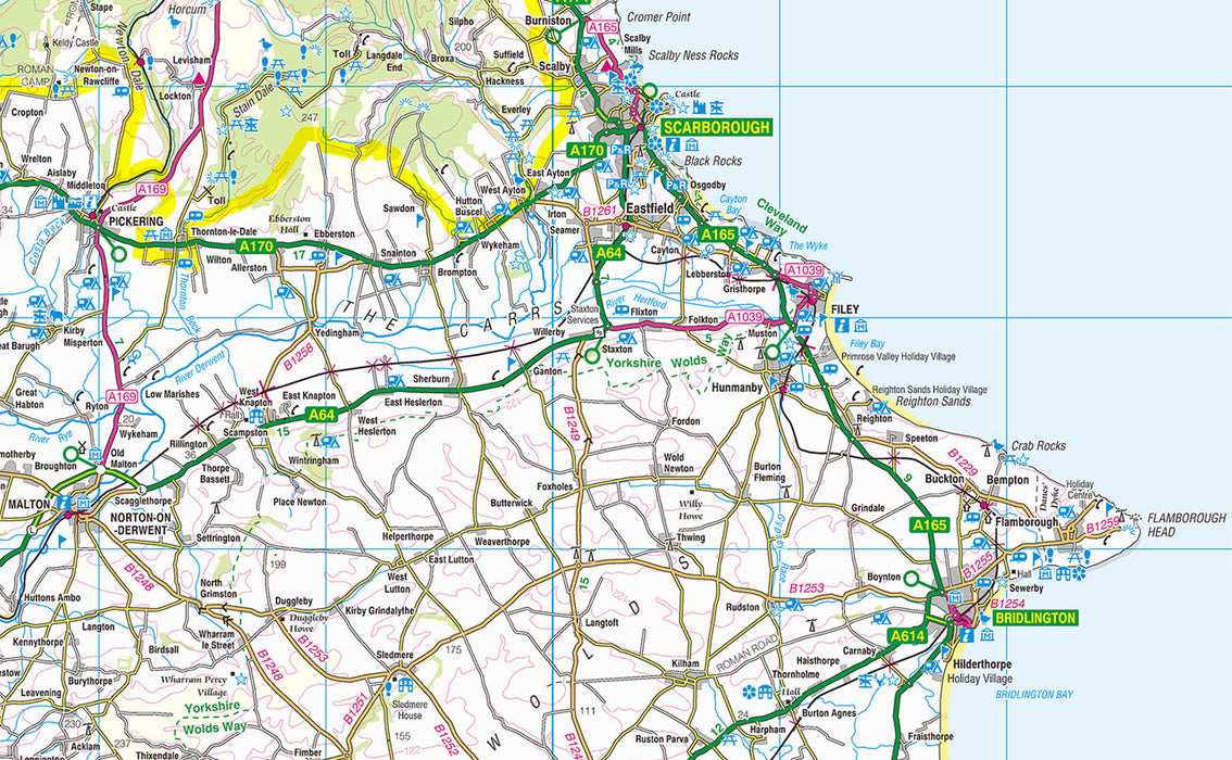 The North East Map