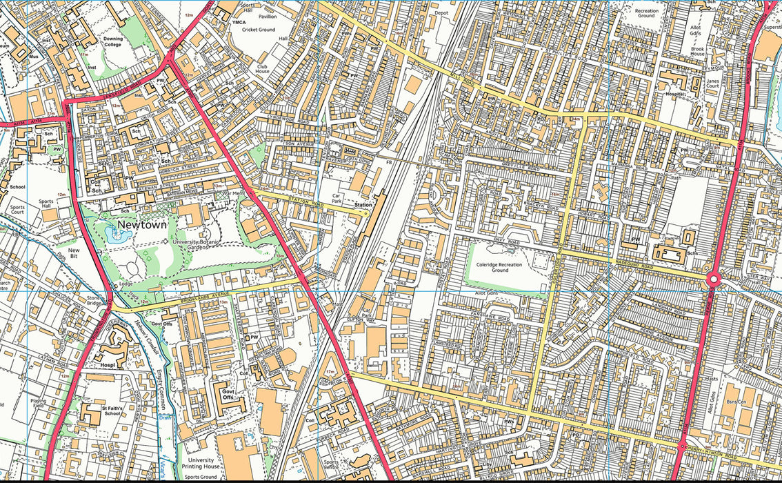 Cambridge Street Map