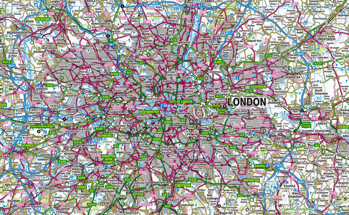 The South East Map