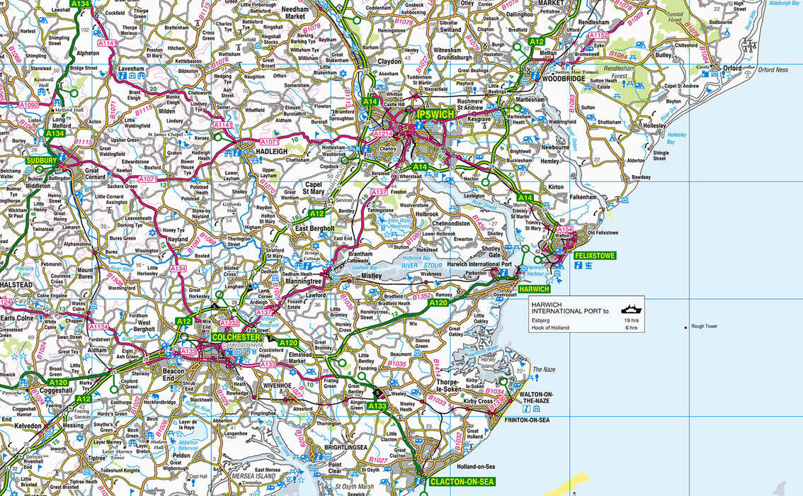 The South East Map
